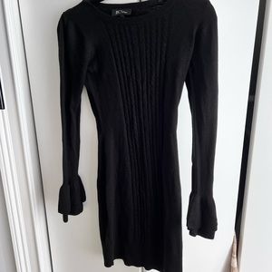 Sweater black dress